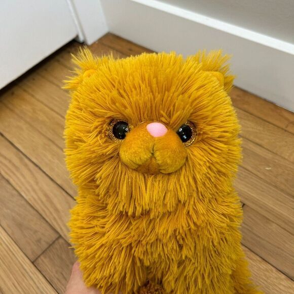 Harry Potter Wizarding World Crookshanks Hermione Cat Plush Gold Fluffy - Picture 4 of 7